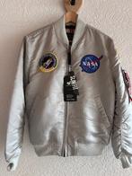 MA-1 VF NASA Vintage Fit Bomber Jacket, Alpha industries, Nieuw, Grijs, Verzenden