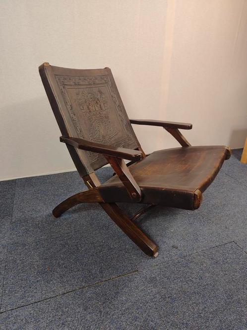 Vintage folding chair van Angel I. Pazmino 1974, Verzamelen, Retro, Huis en Inrichting, Ophalen