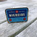 Oud klein blikken doosje nigroids voor keel en stem., Verzamelen, Blikken, Ophalen of Verzenden, Gebruikt, Overige, Overige merken