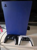 PS5 met 2 controllers - Perfect voor gaming!, Spelcomputers en Games, Spelcomputers | Sony PlayStation 5, Ophalen, Gebruikt, Playstation 5