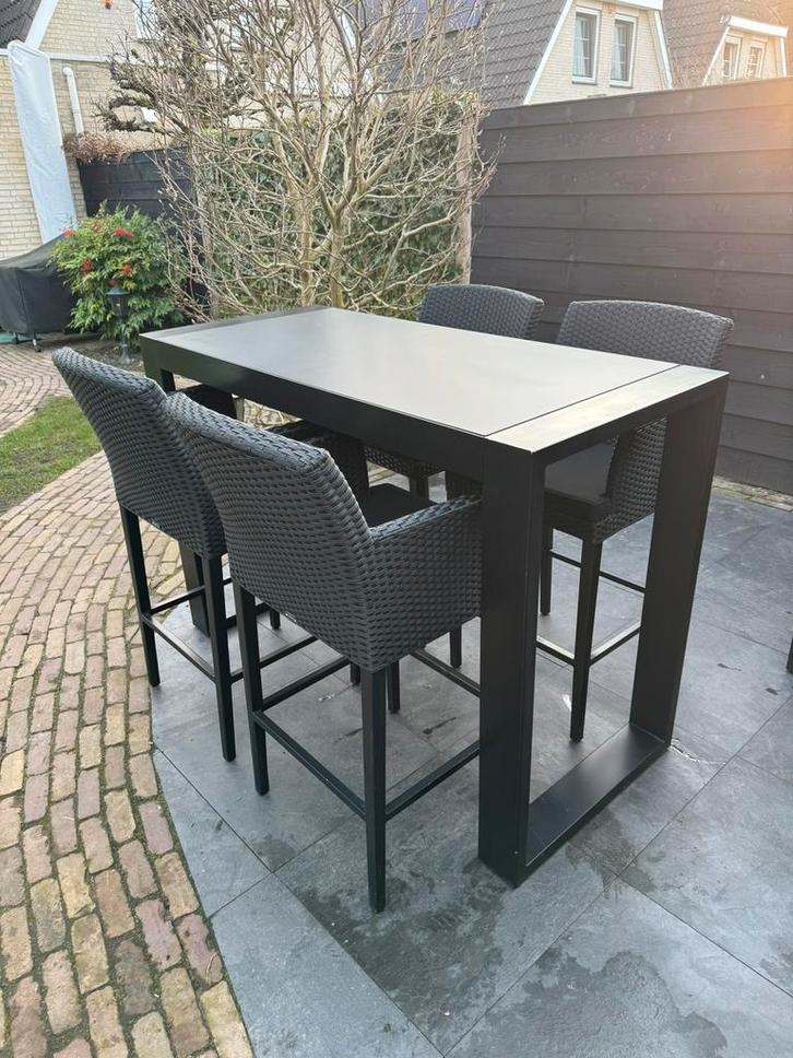 Borek Meridian Loungeset Tuinset, Tuin en Terras, Tuinsets en Loungesets, Zo goed als nieuw, Aluminium, Stoel, Ophalen of Verzenden