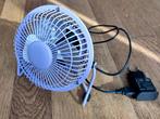 Bureau ventilator/ USB ventilator - Hema - paars, Ophalen of Verzenden, Nieuw, Tafelventilator