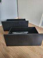 Lade voor Besta Ikea kast zwart/bruin, Huis en Inrichting, Kasten | Overige, Ophalen, Gebruikt