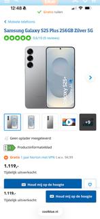 Samsung Galaxy S25+ 256GB, Telecommunicatie, Mobiele telefoons | Apple iPhone, Overige modellen, Nieuw, Zonder simlock, Zonder abonnement