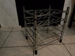 Wijnrek Ikea, Ophalen, Gebruikt, 5 tot 15 flessen, Metaal