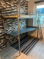 IKEA SVÄRTA Hoogslaper met Bureau + Matras, Huis en Inrichting, Slaapkamer | Stapelbedden en Hoogslapers, Ophalen, Gebruikt, Eenpersoons