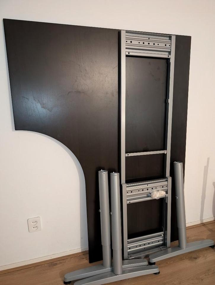 Bureau Ikea Galant, Huis en Inrichting, Bureaus, Gebruikt, Bureau, In hoogte verstelbaar, Ophalen