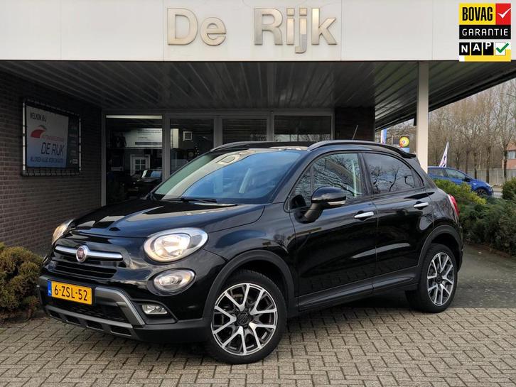 Fiat 500 X Cross 1.4 Turbo MultiAir Cross | Navi, Cruise, DA, Auto's, Fiat, Bedrijf, Te koop, 500X, ABS, Airbags, Airconditioning