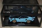 1:18 Porsche 911 GT2 RS blue special CLDC027 GT spirit WRH, Ophalen of Verzenden, Zo goed als nieuw, Auto, Overige merken