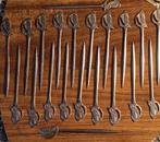 Bestek Vintage coctail prikkers 21 stuks, Ophalen of Verzenden, Rvs of Chroom