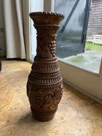 Unieke Houten Vaas, Ophalen, Overige materialen, Gebruikt, Overige kleuren