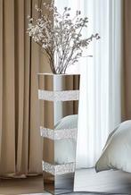 Spiegel Bloemenvaas met Kristallen - Nieuw!, Overige kleuren, 50 tot 75 cm, ......, Nieuw