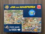 Jan van Haasteren - Safari en De Storm - 2x 1000 stukjes, Ophalen of Verzenden, 500 t/m 1500 stukjes, Zo goed als nieuw