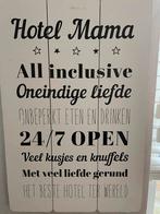 Decoratief bord - Hotel Mama, Ophalen of Verzenden, Gebruikt