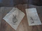 2 x shabby doek konijn, Ophalen of Verzenden, Zo goed als nieuw