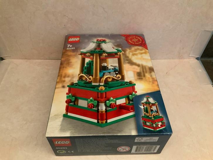 Lego 40293 Kerstcarrousel - Limited Edition!, Kinderen en Baby's, Speelgoed | Duplo en Lego, Nieuw, Lego, Complete set, Ophalen of Verzenden