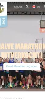 Gezocht 2 kaarten voor Halve Marathon Egmond 11-1, Tickets en Kaartjes, Evenementen en Festivals, Twee personen