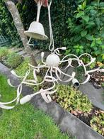 Creme ijzeren  hanglamp, Ophalen, Gebruikt