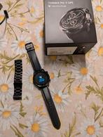 TicWatch Pro 3 GPS - Stijlvolle Smartwatch voor Sport, Gebruikt, Zwart, Ophalen of Verzenden, Waterdicht