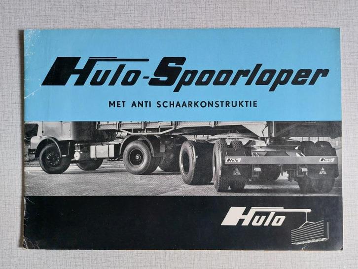 HULO - Spoorloper met Anti Schaarkonstruktie - Pannerden, Boeken, Catalogussen en Folders, Zo goed als nieuw, Folder, Ophalen of Verzenden