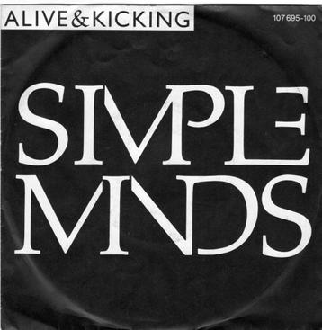 SIMPLE MINDS  -  Alive & kicking beschikbaar voor biedingen