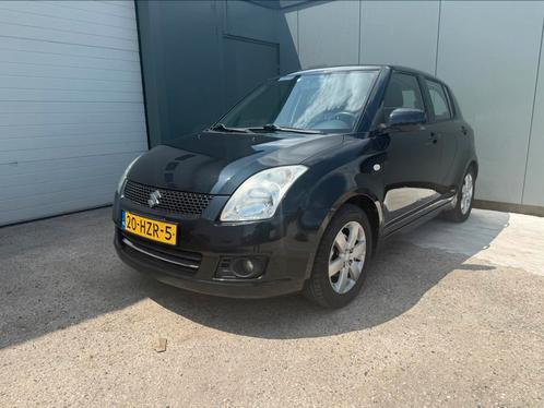 Suzuki Swift 1.3 5DRS 2009 Zwart nieuwe apk ‼️, Auto's, Suzuki, Bedrijf, Swift, Airconditioning, Centrale vergrendeling, Climate control