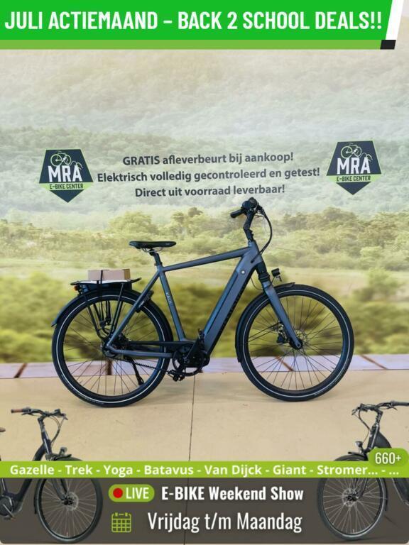 E-Bike! Van Dijck Kali 3.0 Belt! Middenmotor! ACTIEPRIJS!, Fietsen en Brommers, Elektrische fietsen, Gebruikt, Overige merken