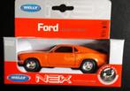 Welly Ford Mustang Mach 1 oranje, Ophalen of Verzenden, Nieuw, Auto