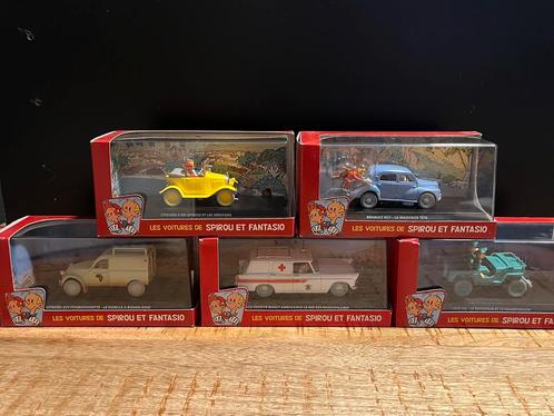 Robbedoes & Kwabbernoot autootjes 1:43, Hobby en Vrije tijd, Modelauto's | 1:43, Zo goed als nieuw, Auto, Overige merken, Ophalen of Verzenden