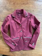 Qhp wedstrijdjasje, coco, mt 164 bordeaux rood, soft shell, Gebruikt, Kinderen, Overige soorten, Ophalen of Verzenden