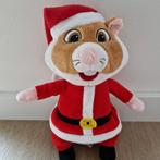 Knuffel AH hamster kerstman kerst pak muts K4373, Ophalen of Verzenden, Zo goed als nieuw