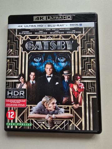 Blu-ray 4k + blu-ray the great gatsby beschikbaar voor biedingen