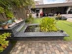Mooie vijfer te koop met planten, pomp en goudvissen, Verzenden, Gebruikt, Overige materialen