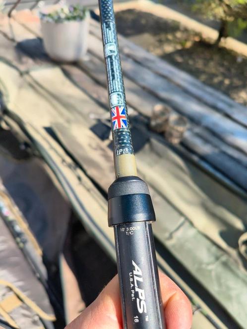 Set van 3 armalite 10 ft 3.0 lb unieke hengels!, Watersport en Boten, Hengelsport | Karpervissen, Zo goed als nieuw, Werphengel
