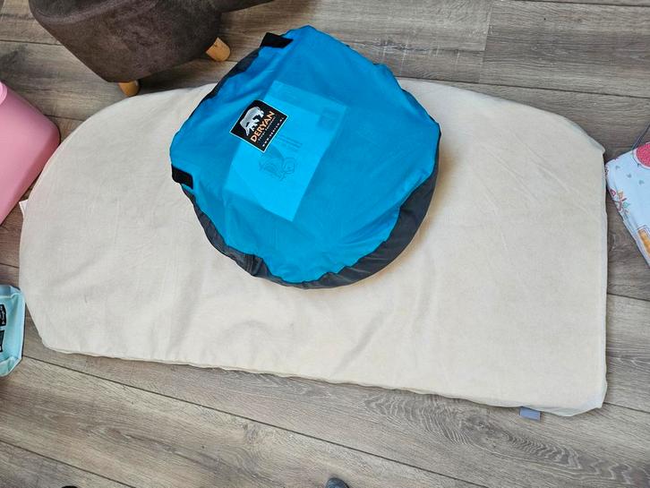 Deryan luxe peuter tent zgan met matras, opblaasmatras, Kinderen en Baby's, Speelgoed | Speeltenten, Zo goed als nieuw, Ophalen of Verzenden