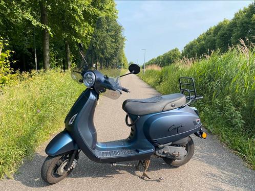 Santino Capri Digital matblauw 52km/u 2021, Fietsen en Brommers, Scooters | Overige merken, Gebruikt, Ophalen
