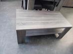 Gratis op te halen salontafel haco grijs/bruin, Ophalen, Gebruikt, 100 tot 150 cm, 50 tot 100 cm