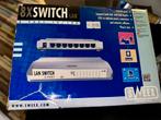 Nieuwe 8-poorts LAN Switch - Nooit Gebruikt!, Ophalen of Verzenden, Nieuw