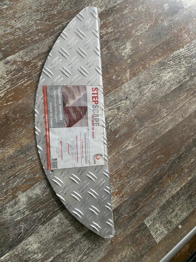 NIEUW - Traanplaat tredes 16x, Ophalen, Zo goed als nieuw, Minder dan 10 m²