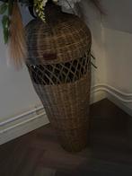 Riviera maison rattan vaas, Ophalen of Verzenden, Zo goed als nieuw, Riet