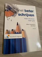 Willem Verdaasdonk - Snel beter schrijven, Boeken, Ophalen of Verzenden, Zo goed als nieuw, Willem Verdaasdonk; Joke Zwaal