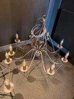 Metalen Kroonluchter, Huis en Inrichting, Lampen | Kroonluchters, Ophalen, Gebruikt, Metaal