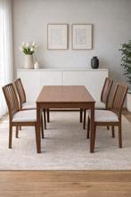 IKEA EKEDALEN Eettafel + 4 Stoelen | Uitschuifbaar | 120–180, Ophalen, 4 zitplaatsen, Gebruikt, Generic