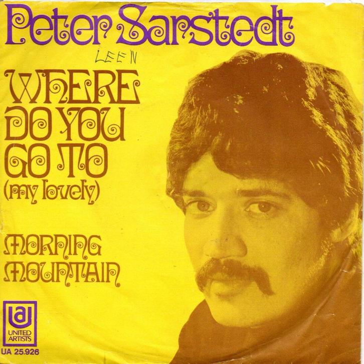 Peter Sarstedt - Where Do You Go To (My Lovely), Cd's en Dvd's, Vinyl Singles, Gebruikt, Single, Pop, 7 inch, Ophalen of Verzenden