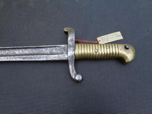 Franse zwaard bajonet M1842 Yataghan, Verzamelen, Militaria | Algemeen, Landmacht, Zwaard of Sabel, Overige gebieden, Ophalen of Verzenden