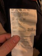 Blauw Velours Gordijn - IKEA 140x200, Huis en Inrichting, Gebruikt, 100 tot 150 cm, Ophalen of Verzenden, 200 cm of meer