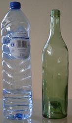 oude franse wijnfles b5 mondgeblazen, Ophalen