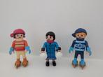Playmobil winter set poppetjes, schaats en sneeuwballen, Ophalen of Verzenden, Nieuw, Complete set