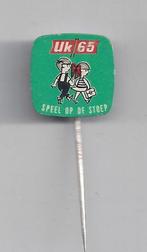 W6 speldje uk 65 speel op de stoep, Ophalen of Verzenden, Gebruikt, Overige onderwerpen, Speldje of Pin