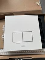 Wisa Delos Bedieningspaneel Aluminium Wit, Doe-het-zelf en Verbouw, Sanitair, Ophalen of Verzenden, Nieuw, Toilet